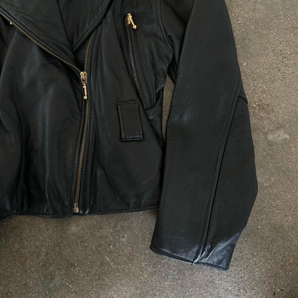 Vintage 90’s Black Butter Leather Jacket - Picture 7 of 8
